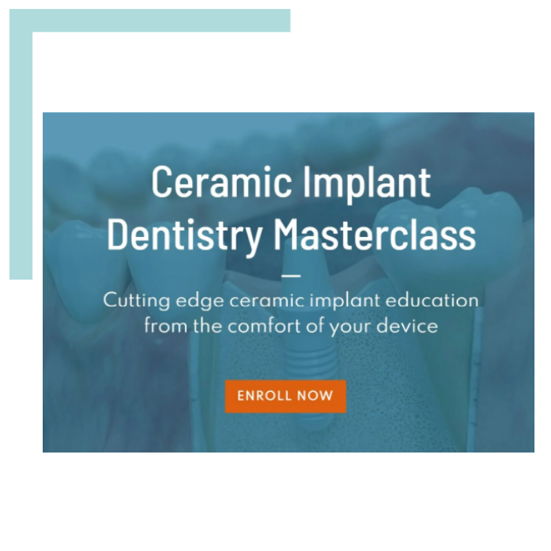 Ceramic Implant Dentistry Masterclass